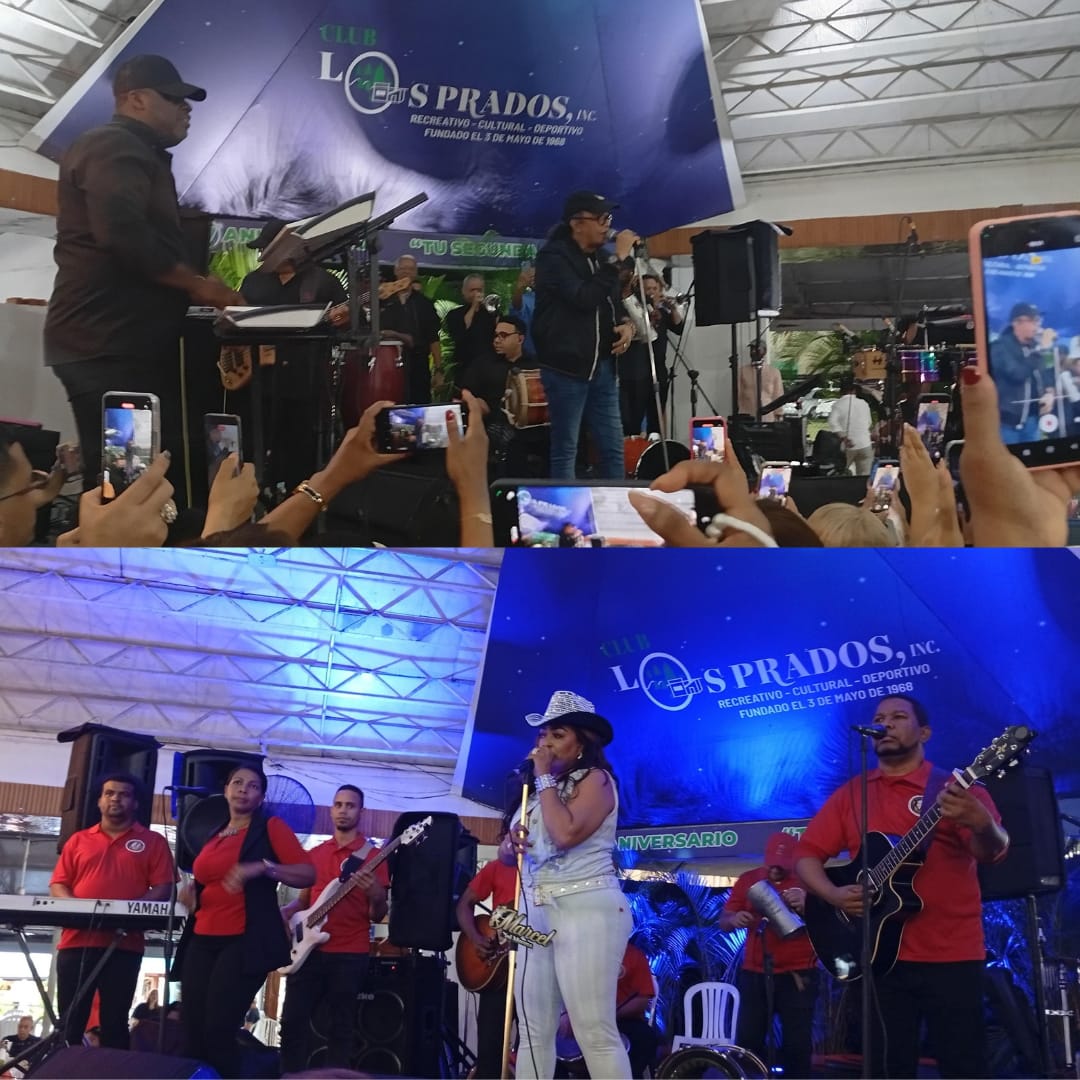 Sergio Vargas y Marcel encienden el Festival de las Madres en el Club Los Prados